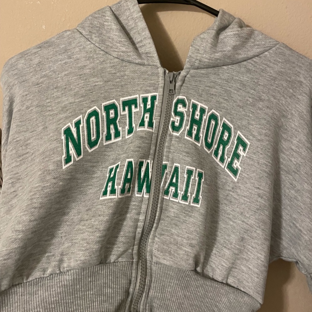SHEIN cropped hoodie